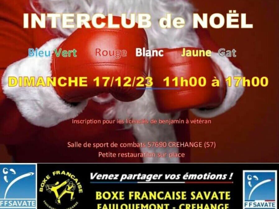 Interclub à Faulquemont ( 57) 17/12/2023