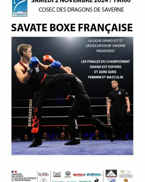 Championnat Grand Est Boxe Française 03/11/2024