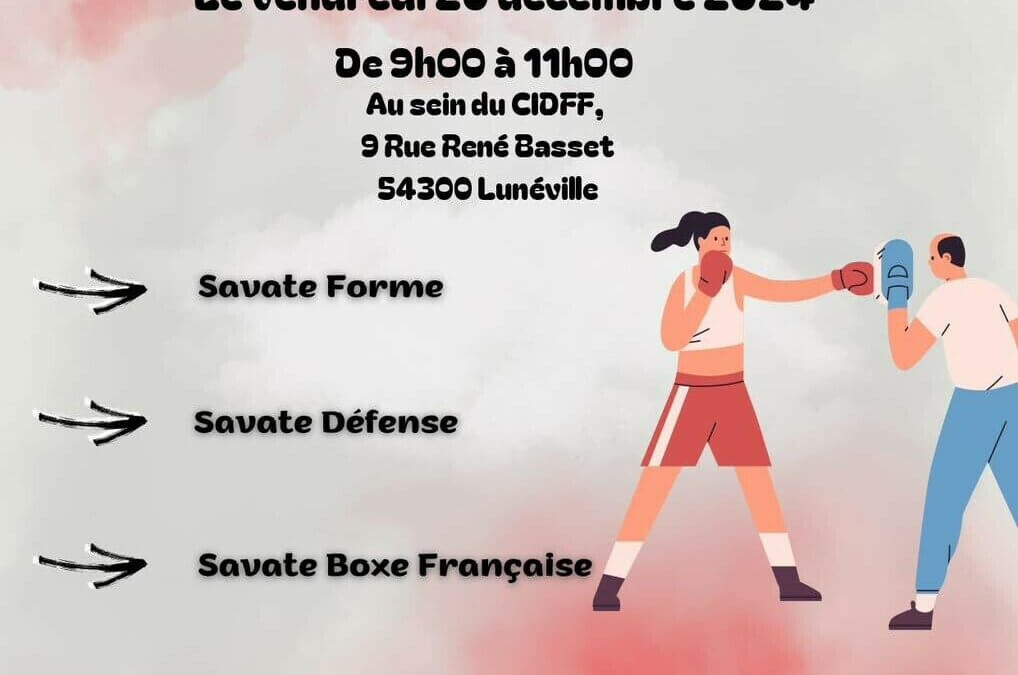 Intervention au CIDFF  20/12/2025