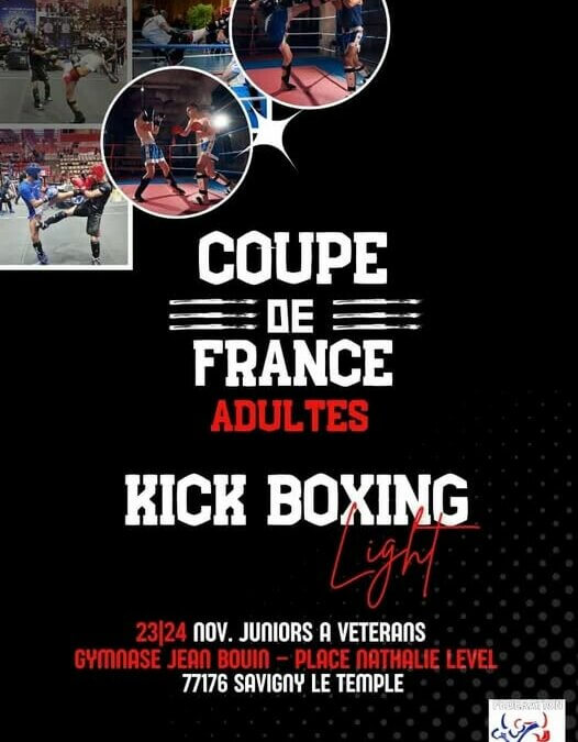 Coupe de France Kick Light 23/11/2024