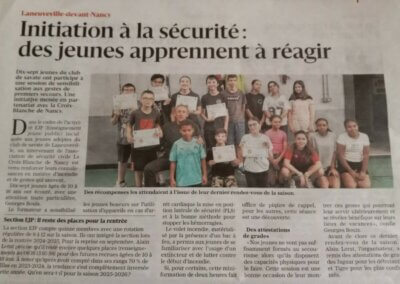 Savate Laneuveville 518952087_2242320332949543_6141798213168679068_n-400x284 Stage Jeunes Les Gestes qui sauvent 28/06/2025  