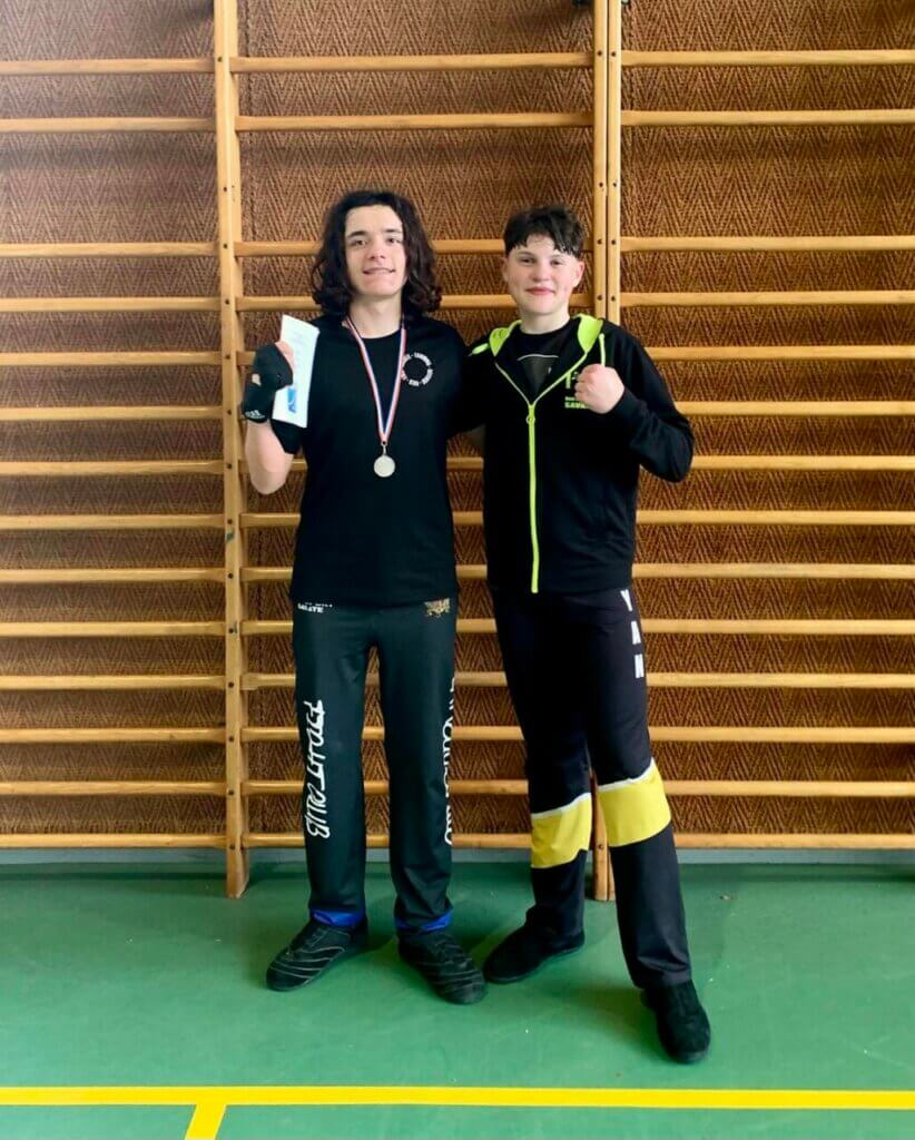 Savate Laneuveville 642324105_1518518753615333_5361797994865645365_n-822x1024 Elliot vice-champion Grand Est de Boxe Française